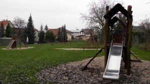 dětské hřiště v Pařezině