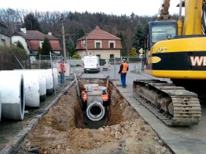 dešťová kanalizace Na Spojce