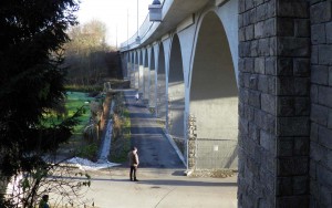 Úvalský viadukt Devět kanálů